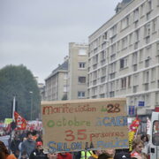 Caen, 35 manifestants selon la police