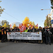 Grenoble. CGT Cartepillar