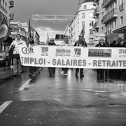 Caen, tête de cortège