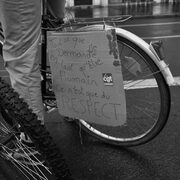 Caen, cycliste CGT