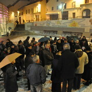 Rassemblement pour un moratoire sur l'utilisation du Taser à Colombes (1er décembre 2010)
