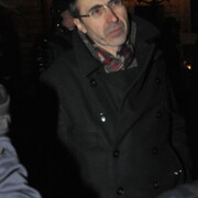 Rassemblement de protestation devant le Dîner du Siècle, le 24 novembre 2010.