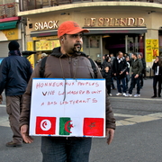 Manif Tunisie à Marseille 15/01/2011
