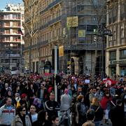 Manif Tunisie à Marseille 15/01/2011
