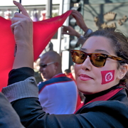 Manif Tunisie à Marseille 15/01/2011