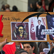 Manif Tunisie à Marseille 15/01/2011