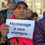 Manif Tunisie à Marseille 15/01/2011