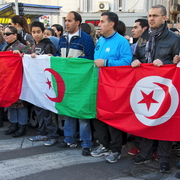 Manif Tunisie à Marseille 15/01/2011