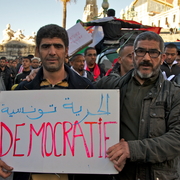 Manif Tunisie à Marseille 15/01/2011