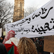 Manif Tunisie à Paris 15/01/2011