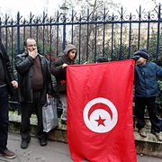 Manif Tunisie à Paris 15/01/2011