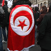 Manif Tunisie à Paris 15/01/2011