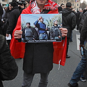 Manif Tunisie à Paris 15/01/2011
