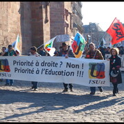 MANIF EDUCATION RODEZ 10 FEVRIER 2011