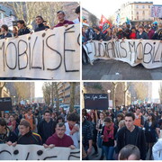 MANIF EDUCATION RODEZ 10 FEVRIER 2011