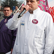 Manif pour la défense du CHU Henri Mondor
