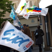 MANIF PENIBILITE DU TRAVAIL RODEZ (12) 28 AVRIL 2011