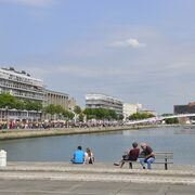 Manif antiG8 le Havre 21 mai 2011, quai Georges V