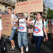 Spanish Revolution à Paris, 21 mai 2011