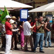 11 juin 2011 Place de l'horloge AVIGNON