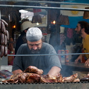 Churasco au village du monde