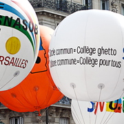 Manifestation des enseignants du public et du privé à Paris - 27 septembre 2011