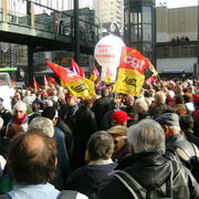 Manif retraités cheminots15 nov 2011