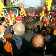Manif retraités cheminots15 nov 2011