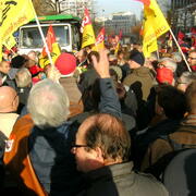Manif retraités cheminots15 nov 2011