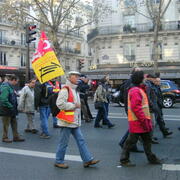 Manif retraités cheminots15 nov 2011
