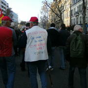 Manif retraités cheminots15 nov 2011