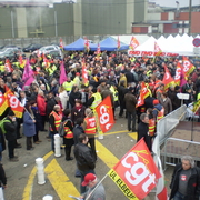 PETROPLUS Petit-Couronne (76) - Rassemblement du 18/01/2012