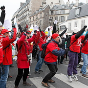 SNEP, le syndicat FSU des profs d'EPS. Le Aka revendicatif.