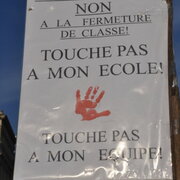manif éducation samedi 4 fev 2012 au Mans( sarthe)