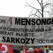 manif contre l'austérité à Strasbourg le 29 février 2012