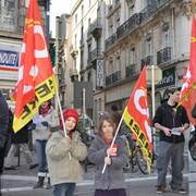 GRENOBLE- Manifestation européenne contre l'austérité
