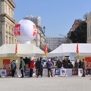 GRENOBLE- Manifestation européenne contre l'austérité