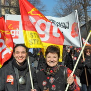 GRENOBLE- Manifestation européenne contre l'austérité