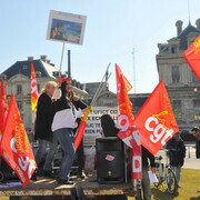 GRENOBLE- Manifestation européenne contre l'austérité