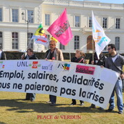 GRENOBLE- Manifestation européenne contre l'austérité