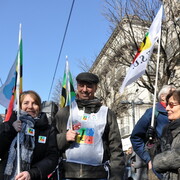 GRENOBLE- Manifestation européenne contre l'austérité
