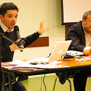 Amar Bellal et Bernard Teper
