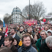 sur la place de la Bastille