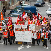 Manifestation contres licenciements