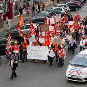 Manifestation contres licenciements