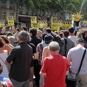Rassemblement pour les Pussy Riots