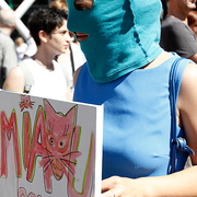 Rassemblement pour les Pussy Riots