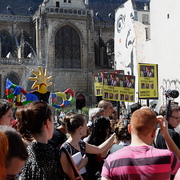 Rassemblement pour les Pussy Riots