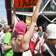 Rassemblement pour les Pussy Riots