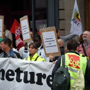 15 septembre 2012 manifestation à Rennes contre les licenciements à PSA